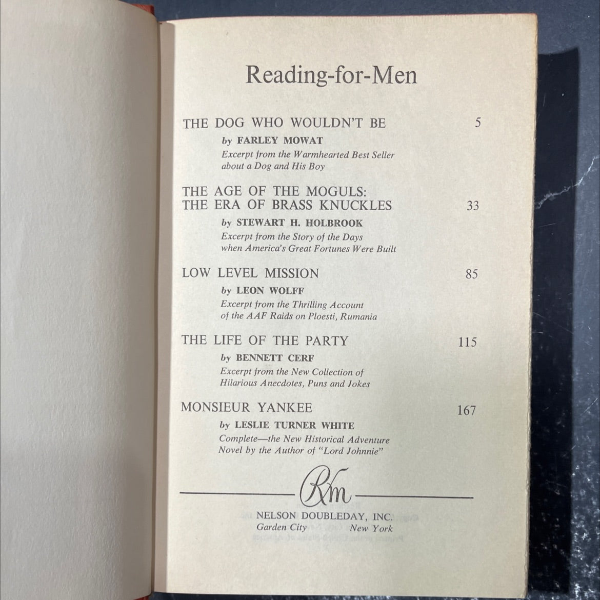 the dog who wouldn't be book, by farley mowat, 1958 Hardcover image 2