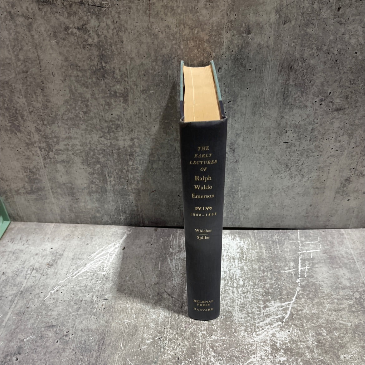 the early lectures of ralph waldo emerson volume i 1833-1836 book, by ralph waldo emerson, 1966 Hardcover image 4