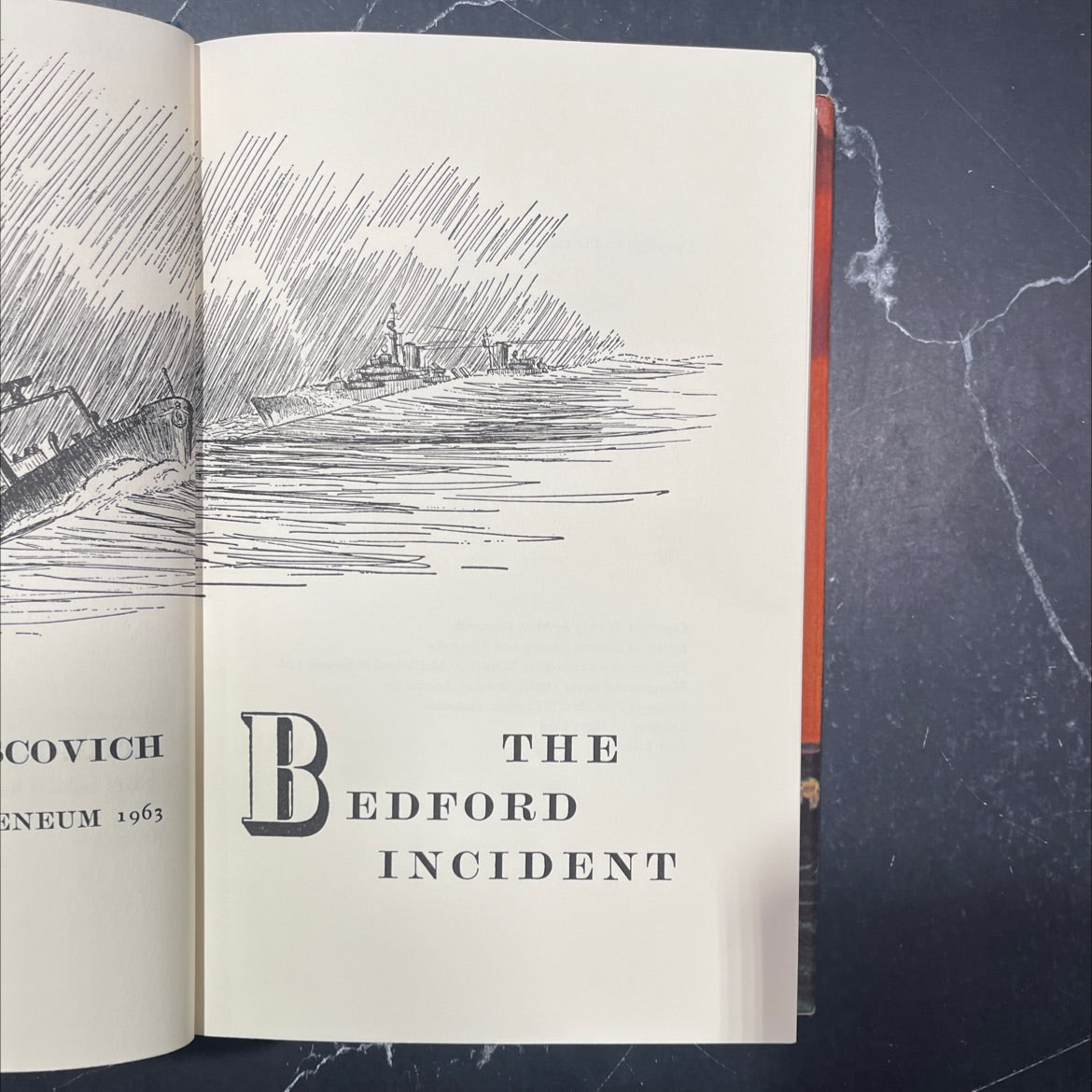 the edford incident book, by Mark Rascovich, 1963 Hardcover image 2