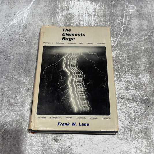 the elements rage book, by Frank W. Lane, 1965 Hardcover image 1