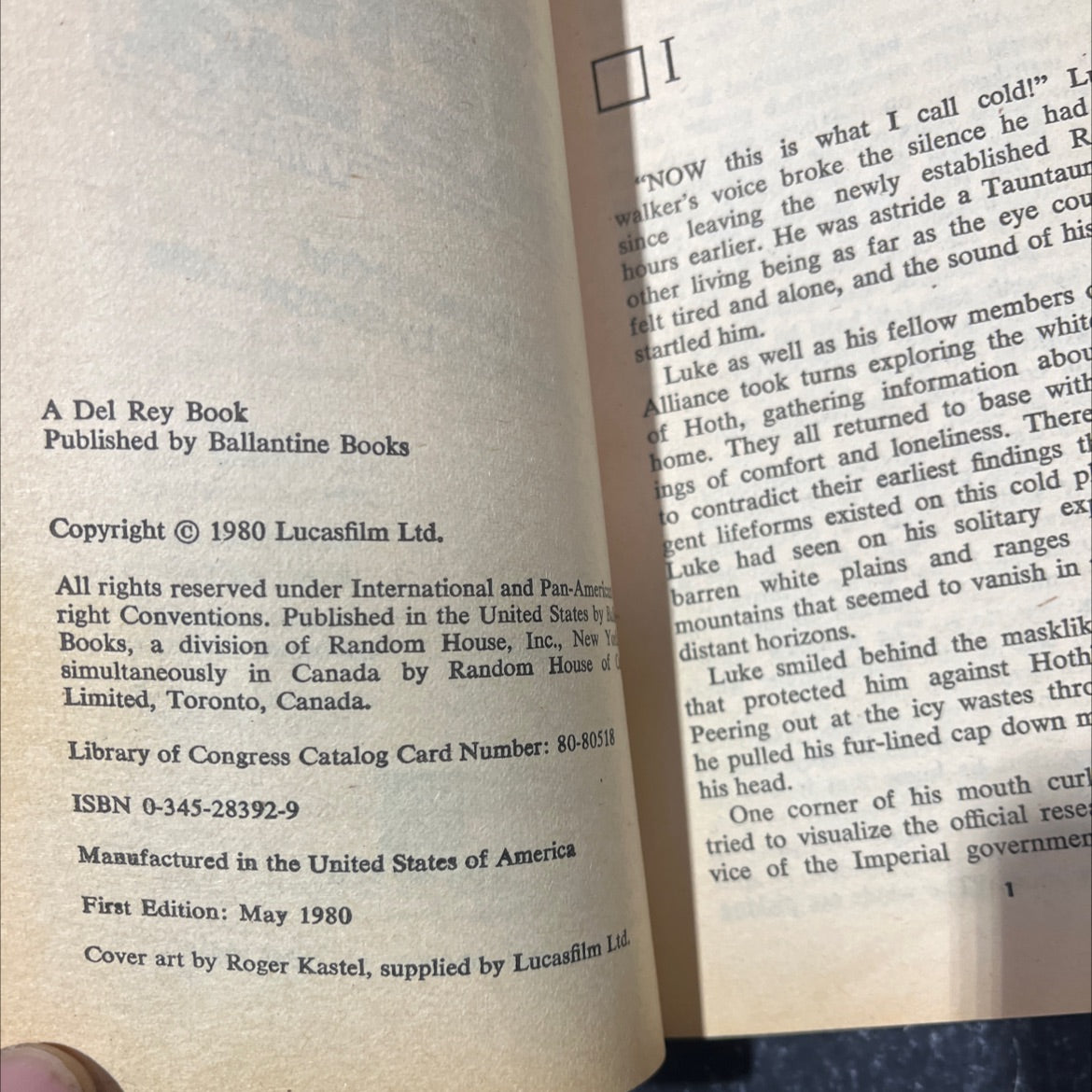 the empire strikes back book, by Donald F. Glut, 1980 Paperback image 3