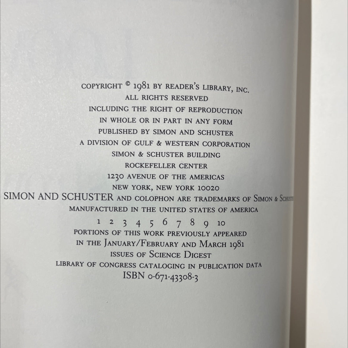 the enchanted loom mind in the universe book, by Robert Jastrow, 1981 Hardcover image 3