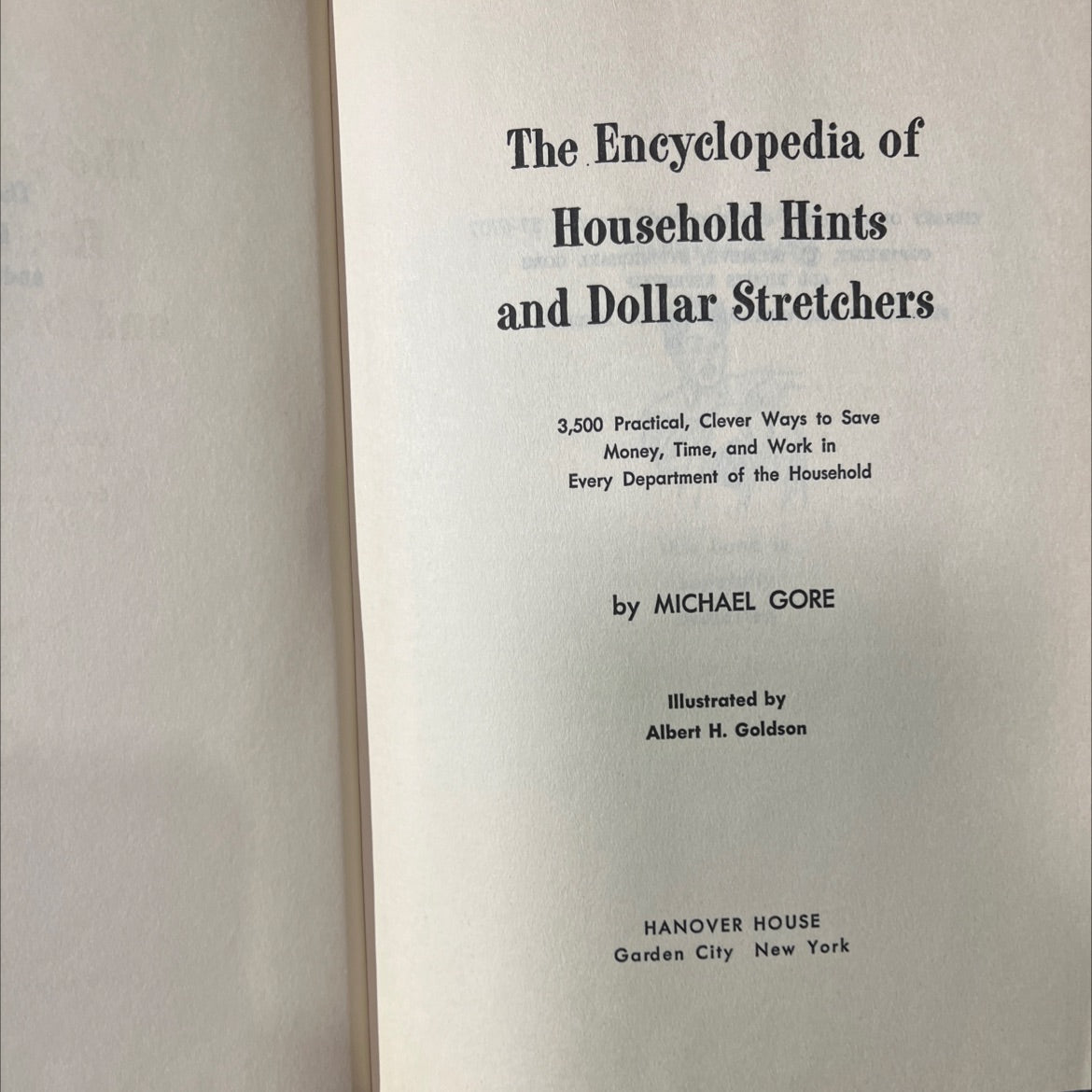 the encyclopedia of household hints and dollar stretchers 3,500 practical, clever ways to save money, time, and work in image 2
