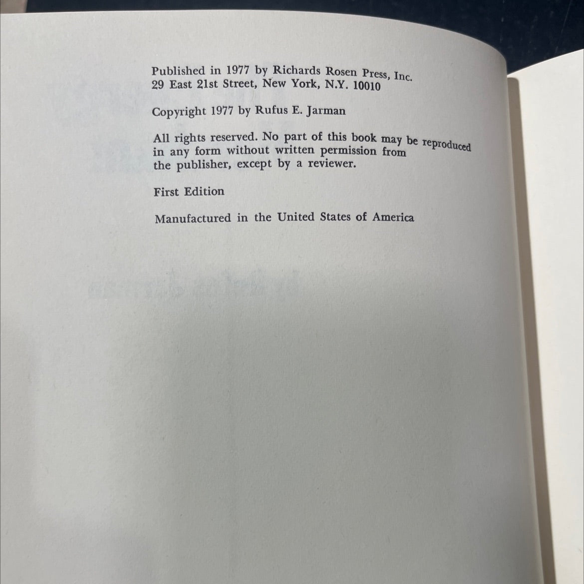 the energy merchant book, by Rufus Jarman, 1977 Leather image 3