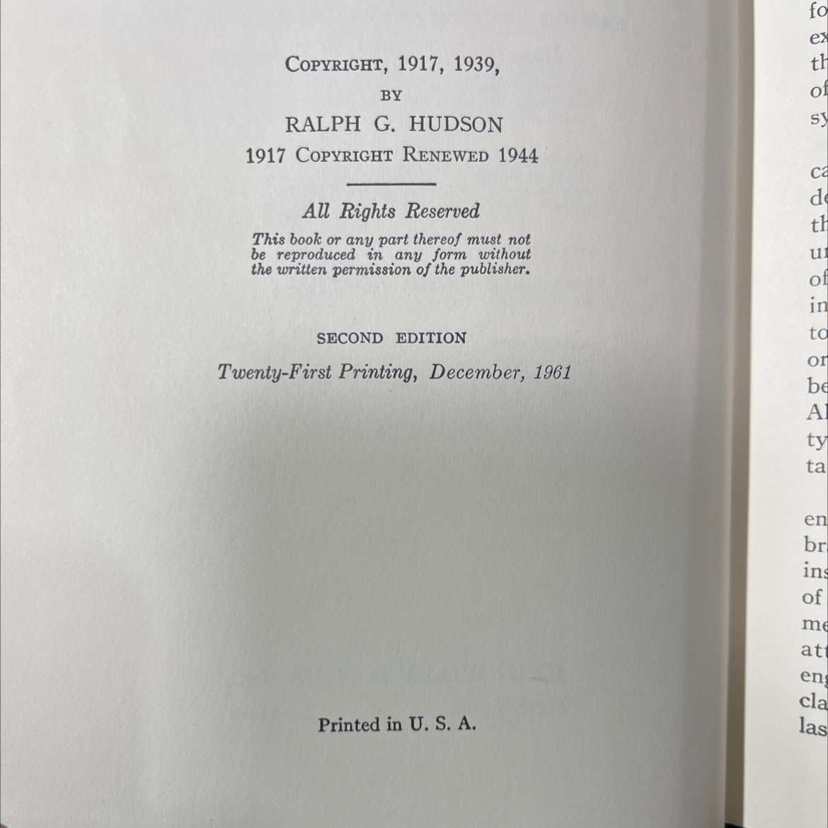 the engineers' manual book, by ralph g. hudson, 1961 Hardcover image 3