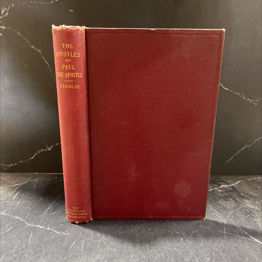 the epistles of paul the apostle: a sketch of their origin and contents book, by george g. findlay, 1902 Hardcover image 1