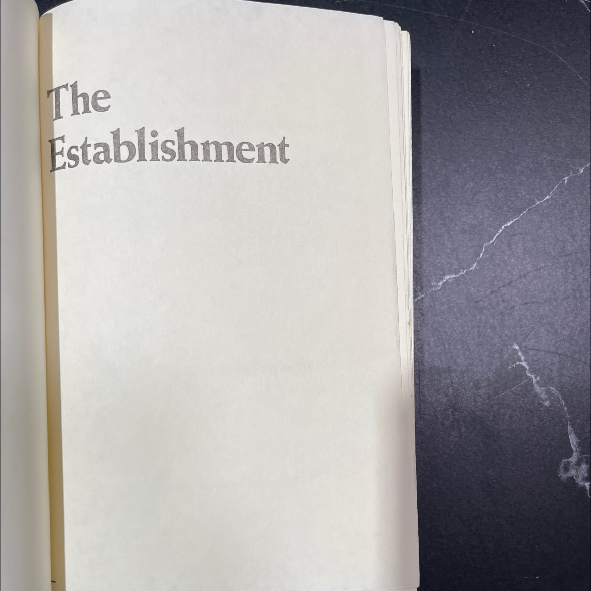 the establishment book, by howard fast, 1979 Hardcover image 2