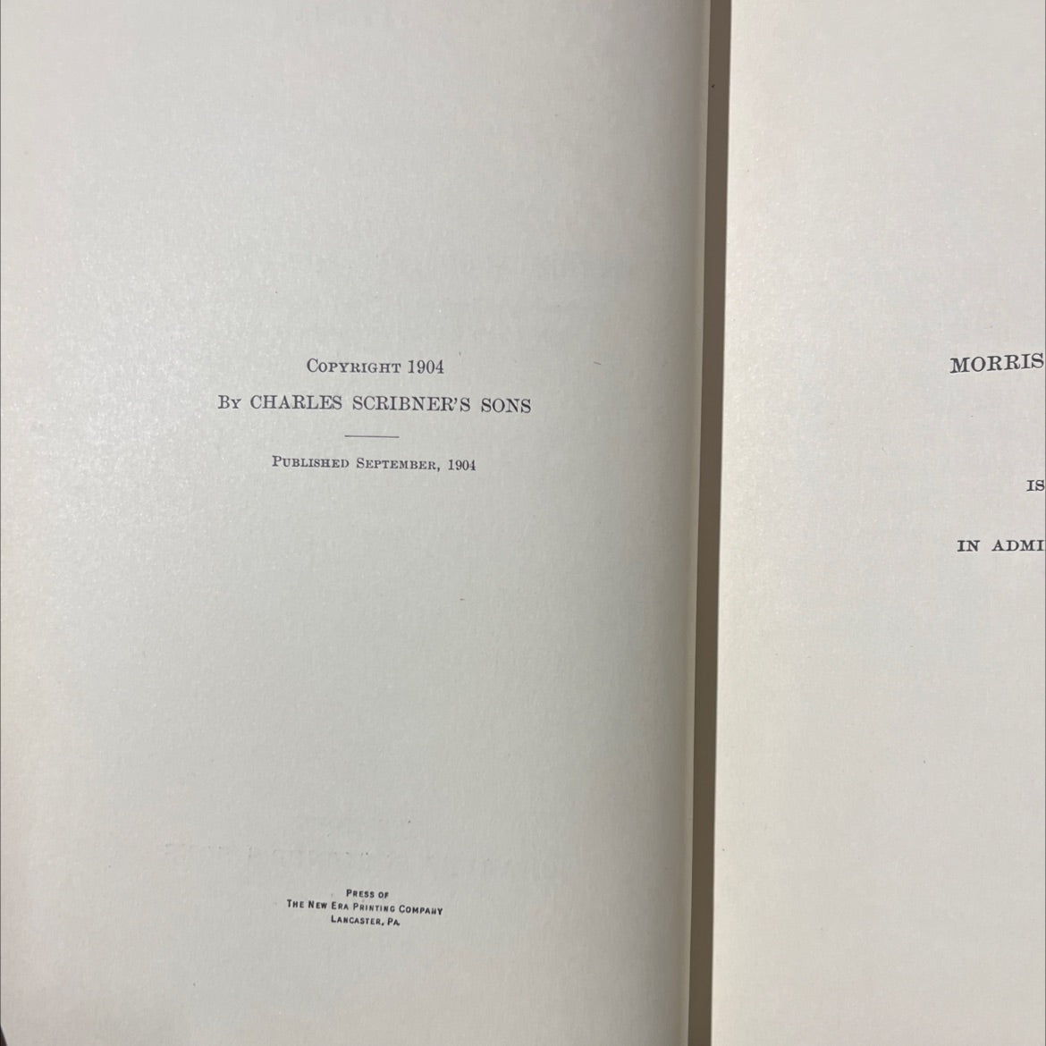 the ethical teaching of jesus book, by charles augustus briggs, 1904 Hardcover image 3