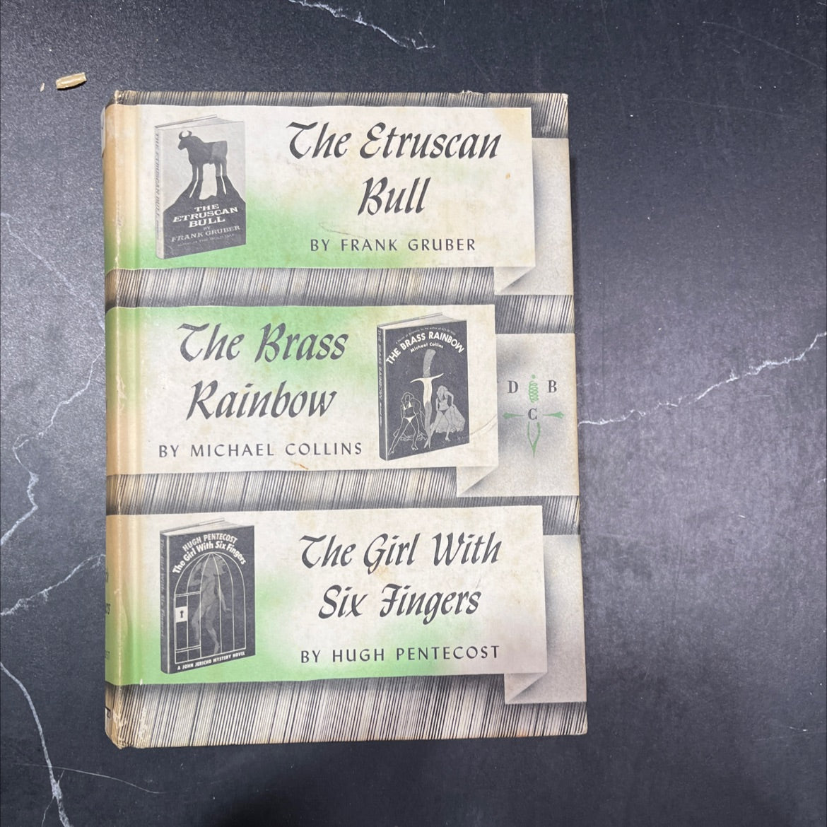 the etruscan bull book, by frank gruber, 1969 Hardcover image 1