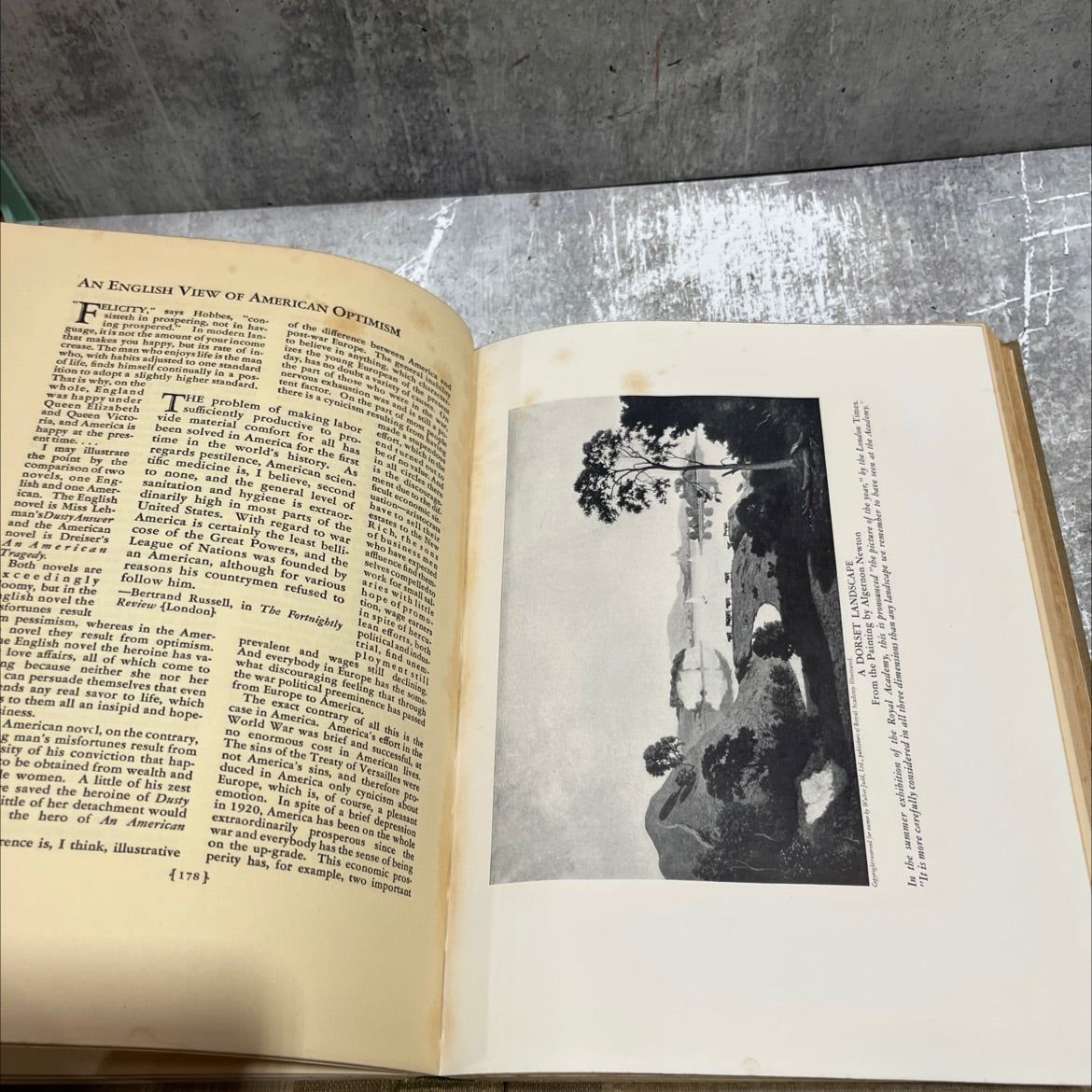 the european scrap book the year's golden harvest of thought and achievement book, by wm. h. wise & co, 1928 Hardcover image 4