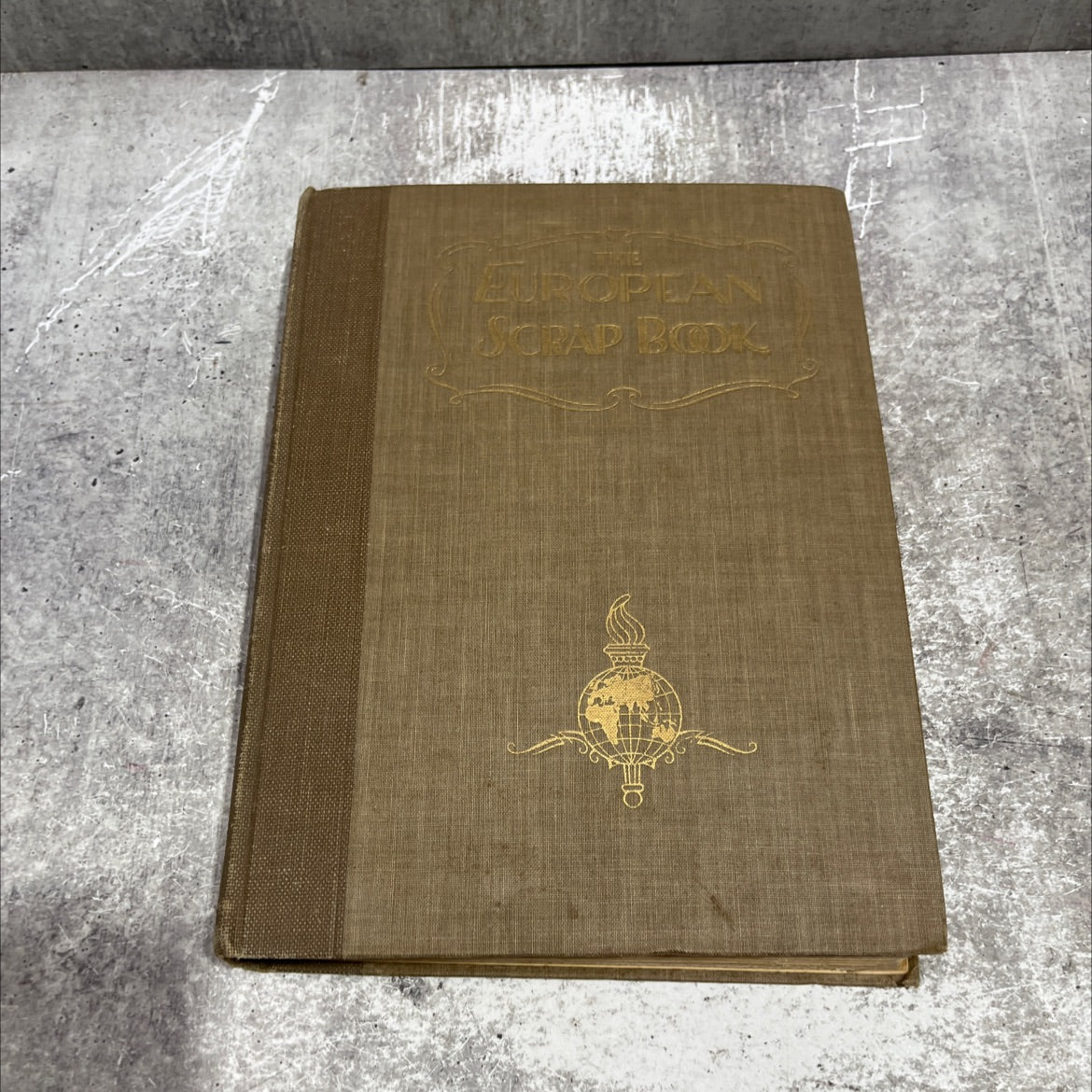the european scrap book the year's golden harvest of thought and achievement book, by wm. h. wise & co, 1928 Hardcover image 1