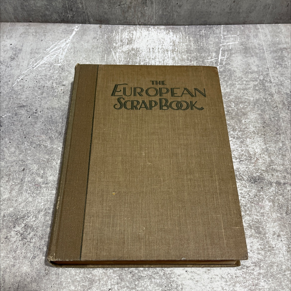 the european scrap book the year's golden harvest of thought and achievement book, by wm. h. wise & co., 1928 Hardcover image 1