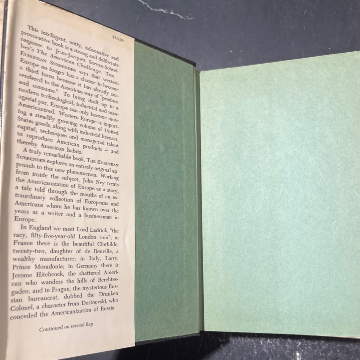 the european surrender book, by john ney, 1970 Hardcover image 4