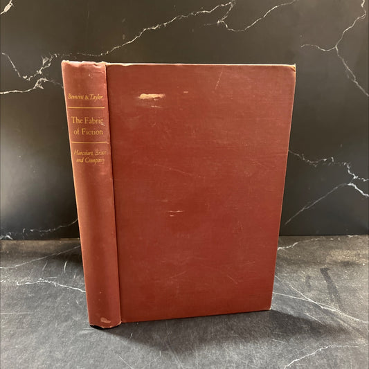 the fabric of fiction book, by douglas bement, ross m. taylor, 1945 Hardcover image 1