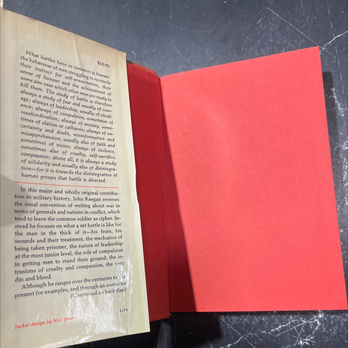 the face of battle book, by john keegan, 1976 Hardcover image 4