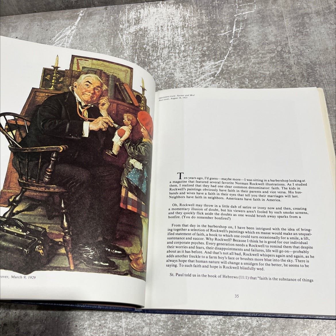 the faith of america book, by Fred Bauer, 1980 Hardcover image 4