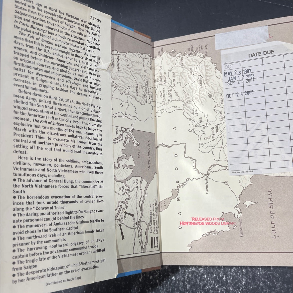 the fall of zuho caviomir saigon scenes from the sudden end of a long war book, by David Butler, 1985 Hardcover image 4