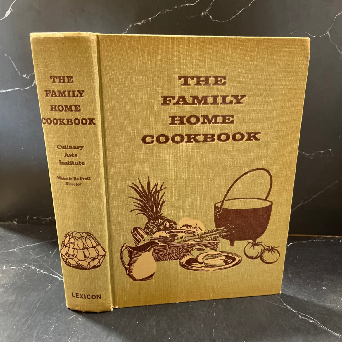 the family home cookbook book, by staff home economists culinary arts institute, 1963 Hardcover image 1