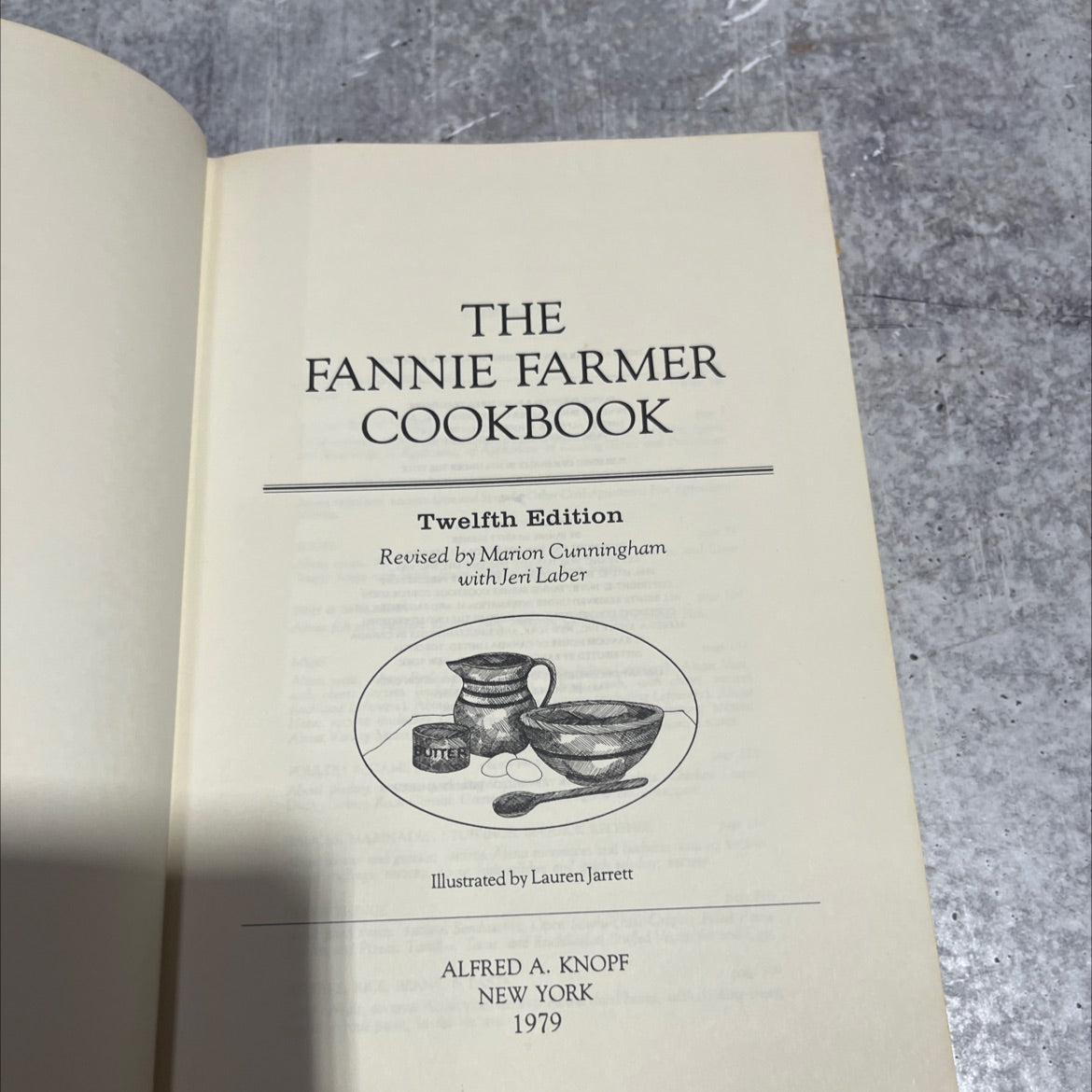 the fannie farmer cookbook book, by fannie merritt farmer, 1979 Hardcover image 2