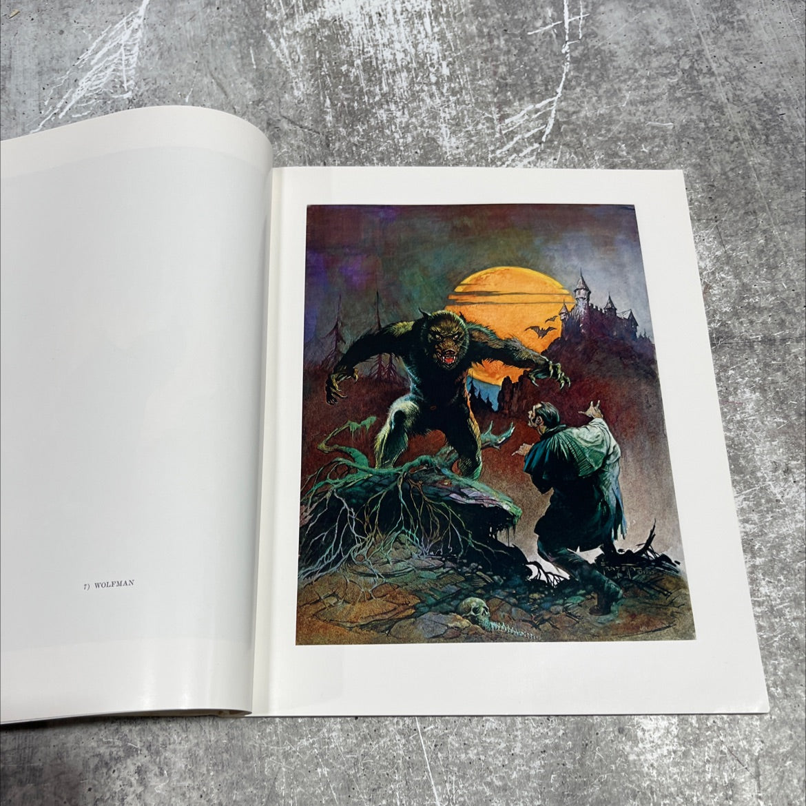 the fantastic art of frank frazetta book, by frank frazetta, 1975 Paperback image 4