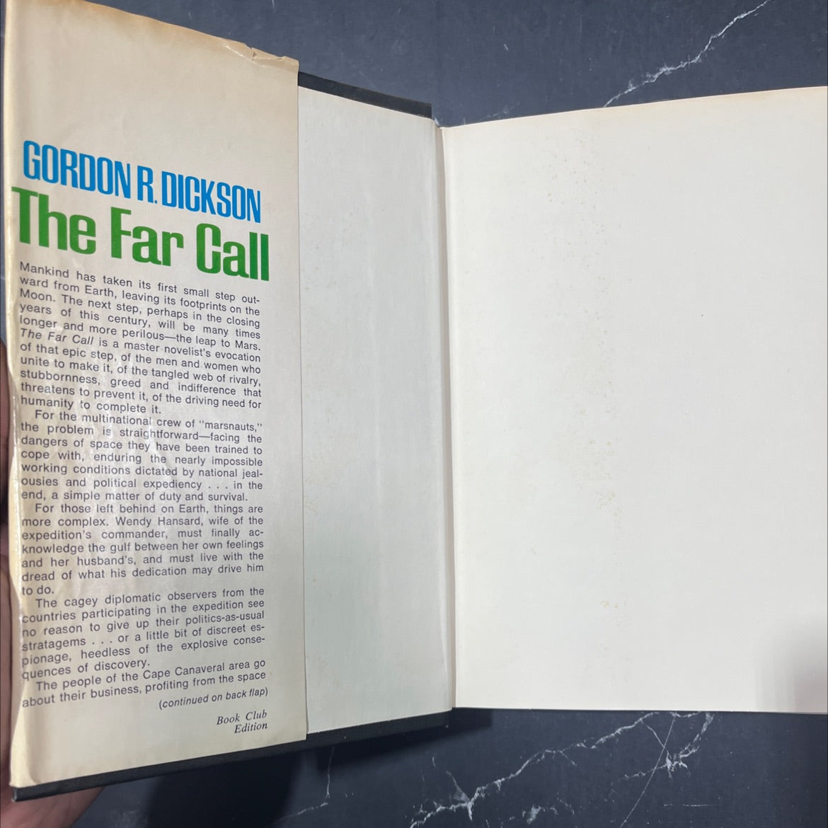 the far call book, by gordon r. dickson, 1978 Hardcover image 4