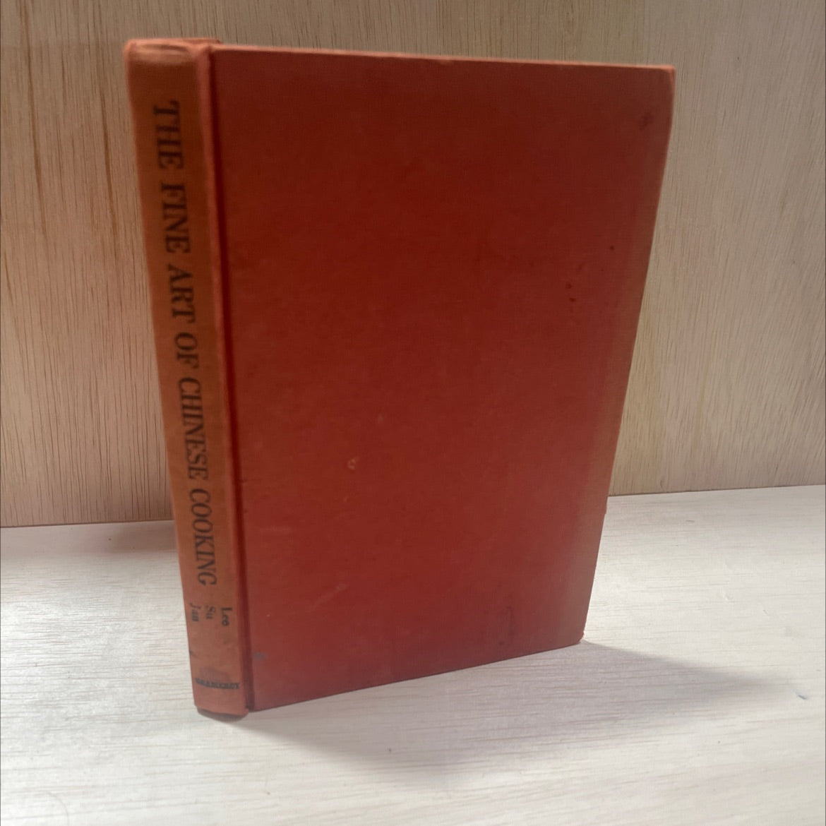 the fine art of chinese cooking book, by dr. lee su jan and may lee, 1962 Hardcover, Vintage image 1