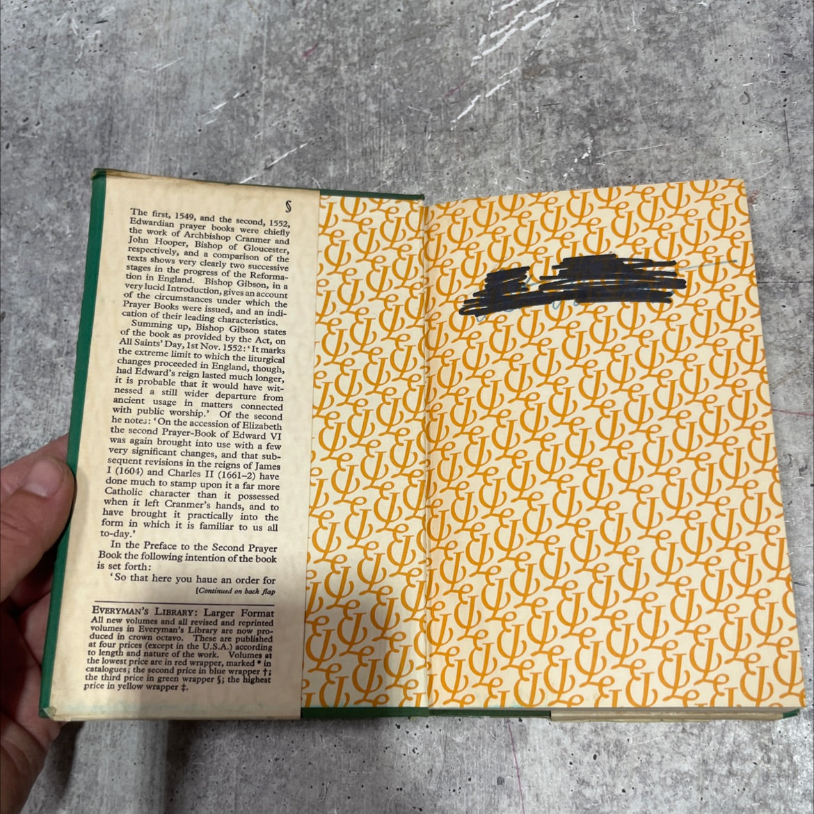 the first and second prayer books of edward vi book, by e. c. s. gibson, 1960 Hardcover image 4
