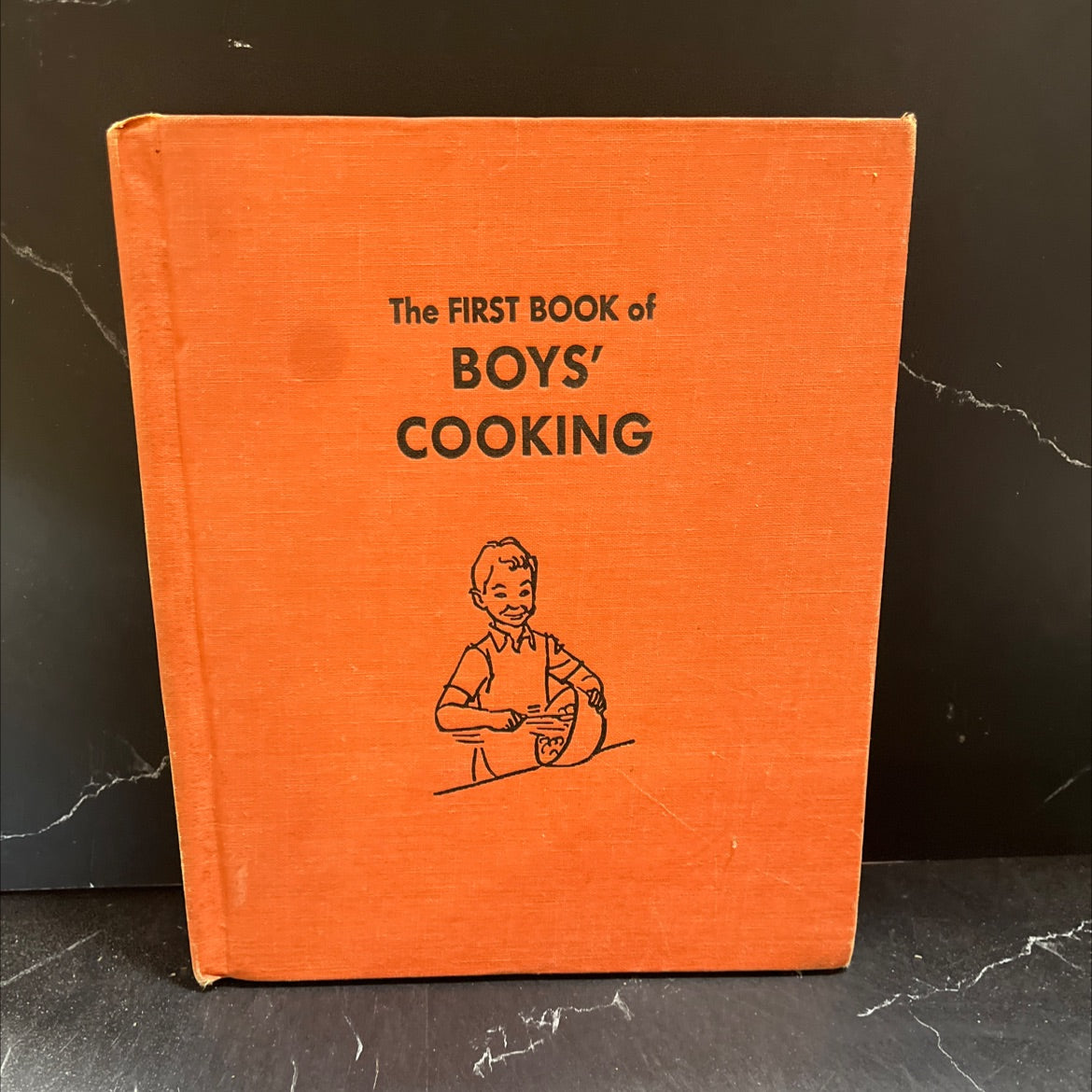 the first book of boys' cooking fw book, by jerrold beim, 1962 Hardcover image 1