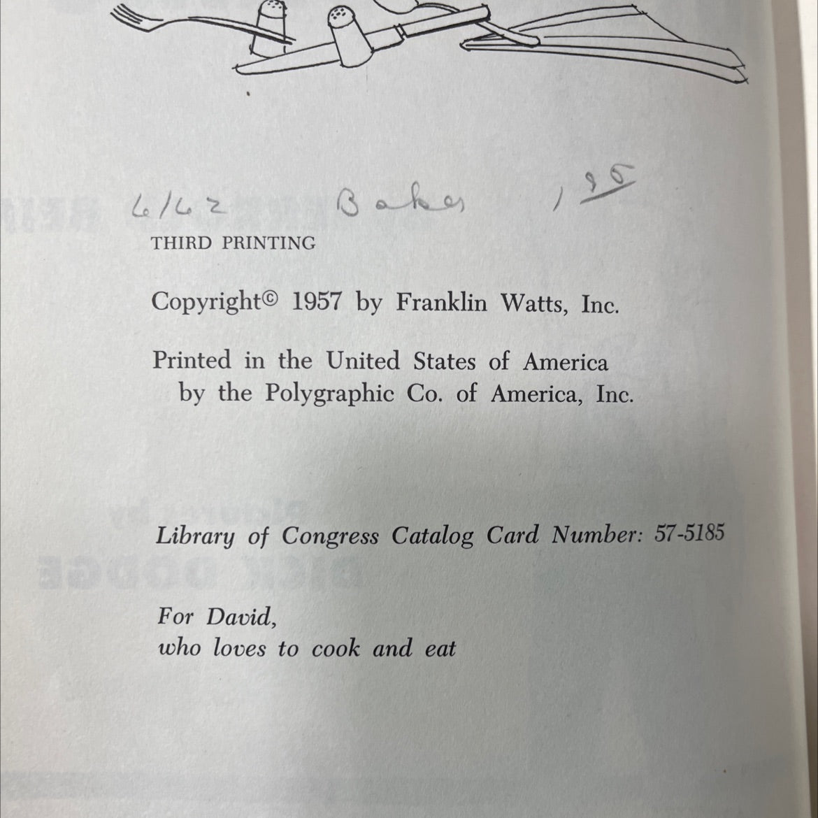 the first book of boys' cooking fw book, by jerrold beim, 1962 Hardcover image 3