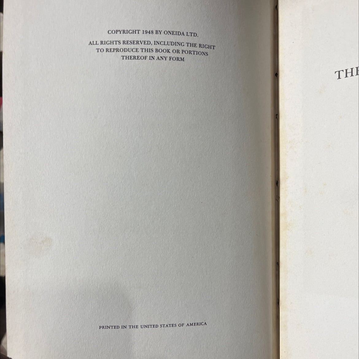 the first hundred years 1848-1948 book, by walter d. edmonds, 1948 Hardcover image 3