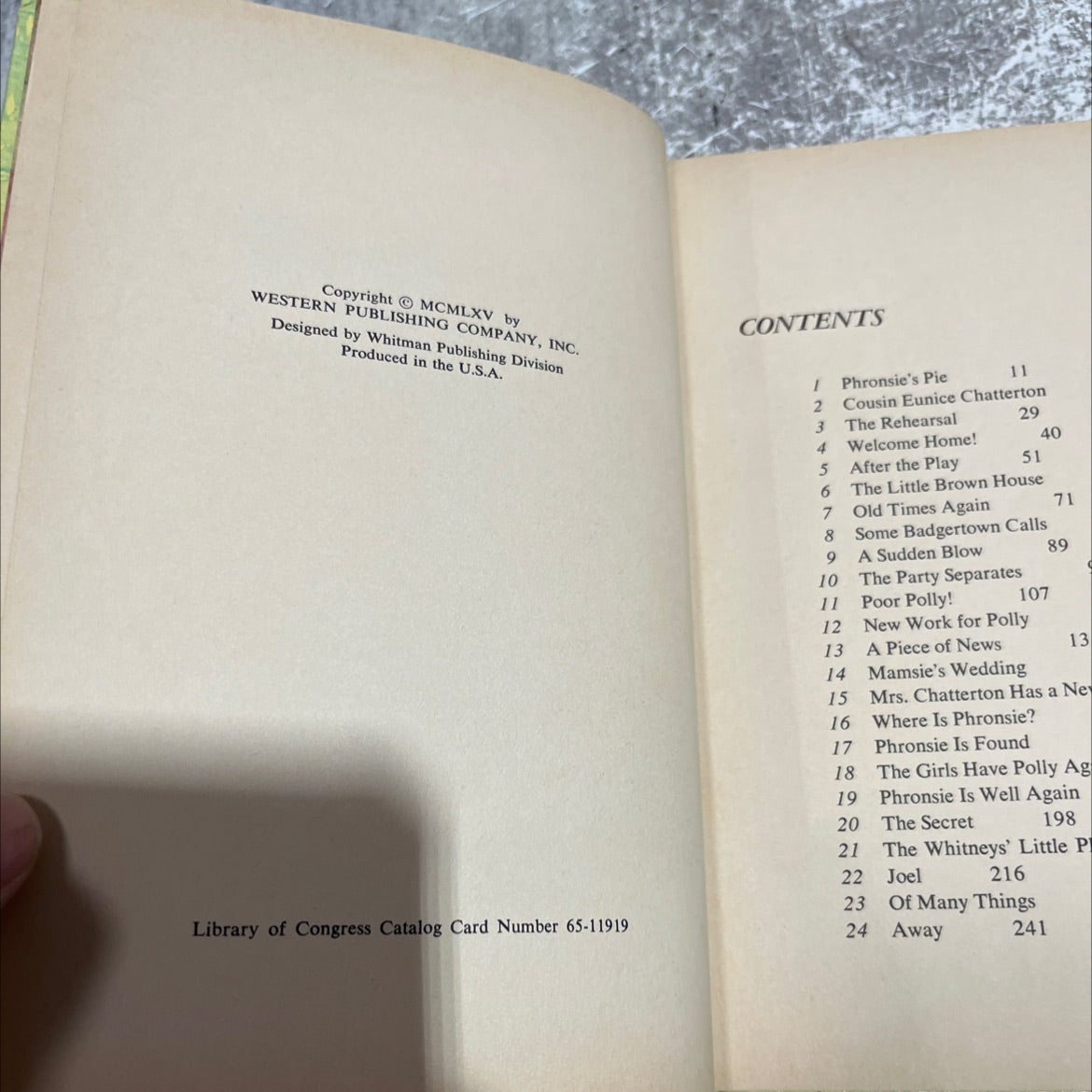 the five little peppers book, by Margaret Sidney, 1965 Hardcover image 3