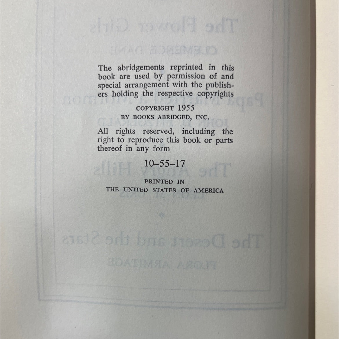 the flower girls book, by clemence dane, 1955 Hardcover image 3