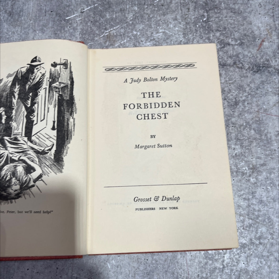 the forbidden chest book, by Margaret Sutton, 1953 Hardcover image 2