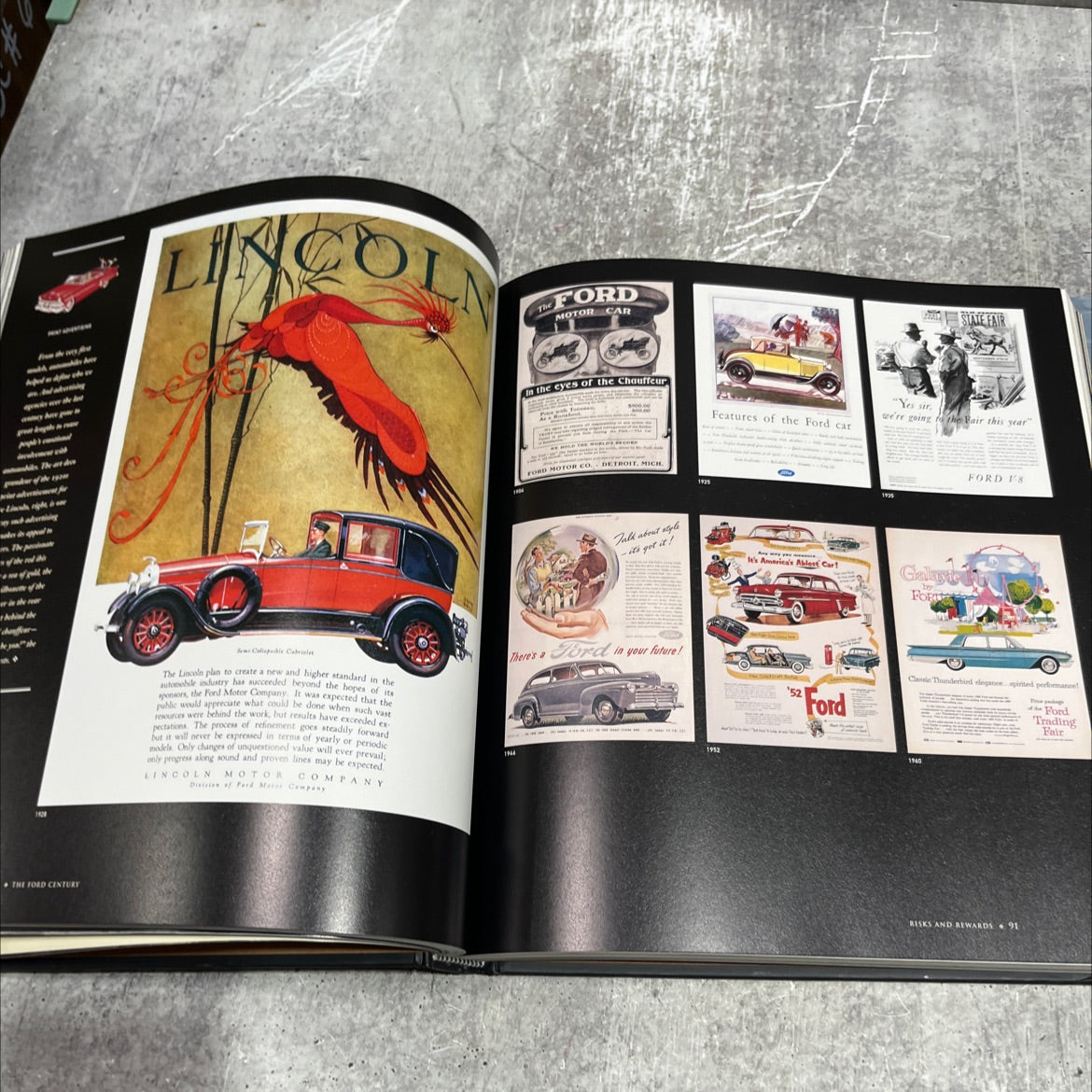 the ford century book, by unknown, 2002 Hardcover image 4