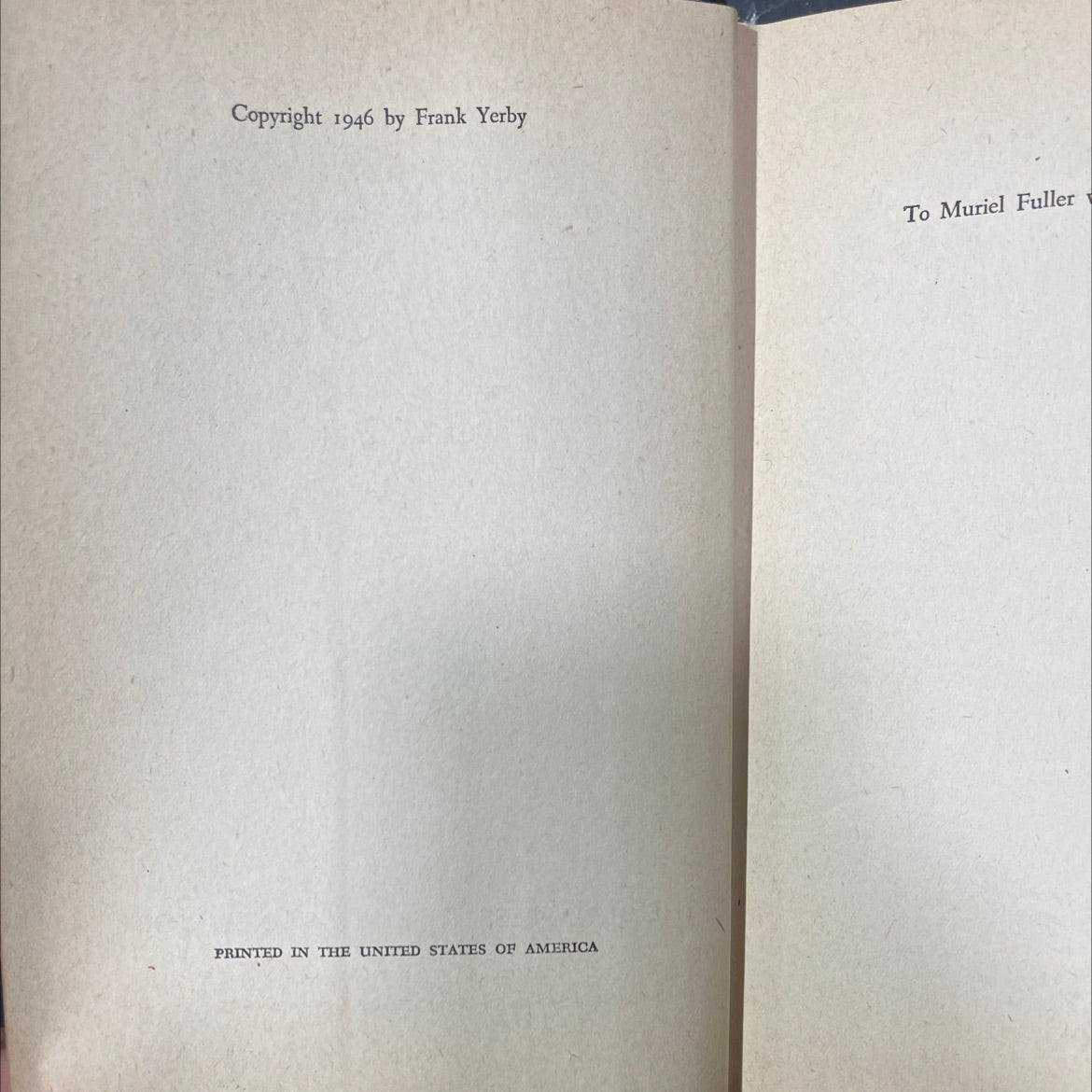 the foxes of harrow book, by Frank Yerby, 1946 Hardcover image 3