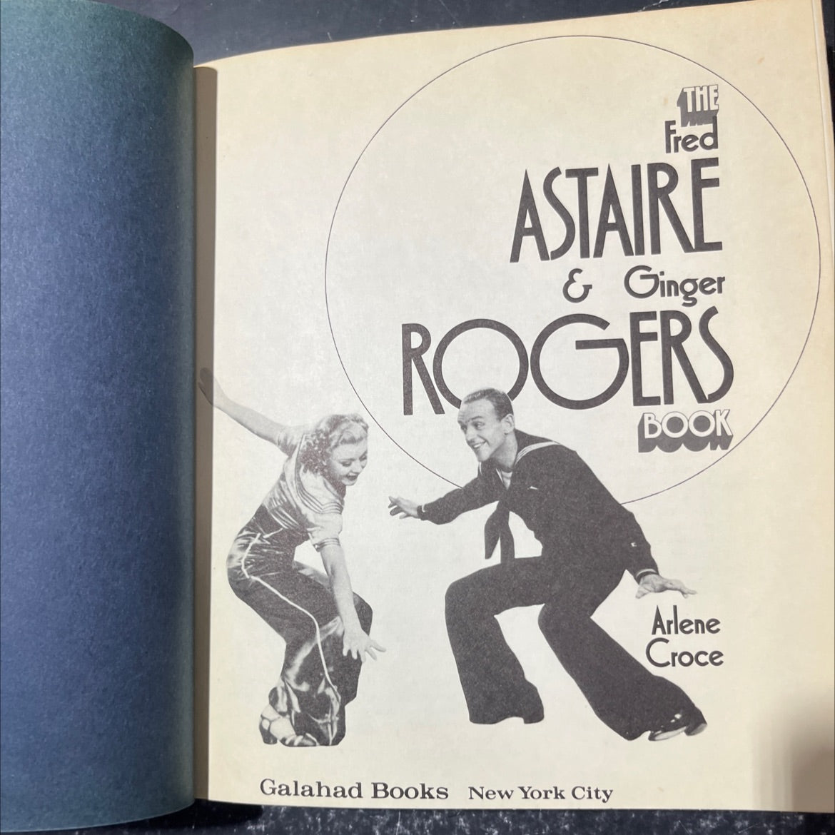 the fred astaire & ginger rogers book book, by Arlene Croce, 1972 Hardcover image 2