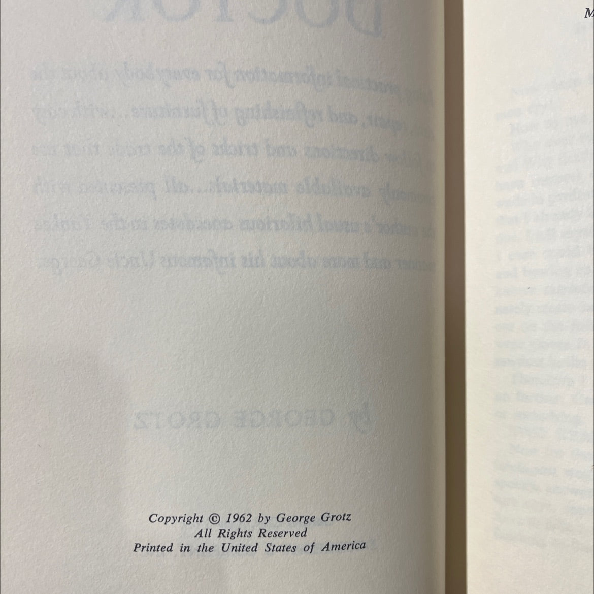the furniture doctor book, by george grotzt, 1962 Hardcover image 3