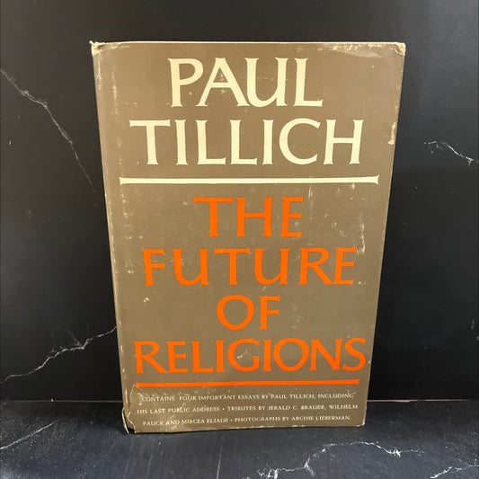 the future of religions book, by Jerald C. Brauer, 1968 Hardcover image 1