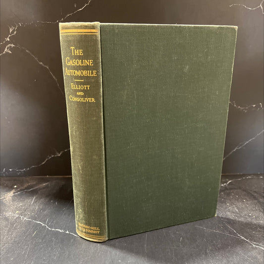 the gasoline automobile book, by ben g. elliott, earl l. consoliver, 1939 Hardcover image 1
