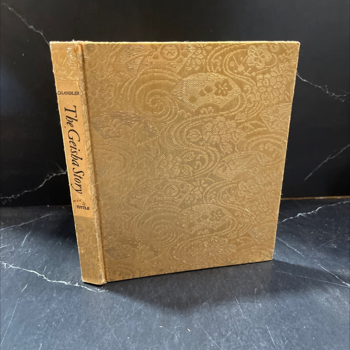 the geisha story with doll-and-flower arrangements book, by billie t. chandler, 1963 Hardcover image 1