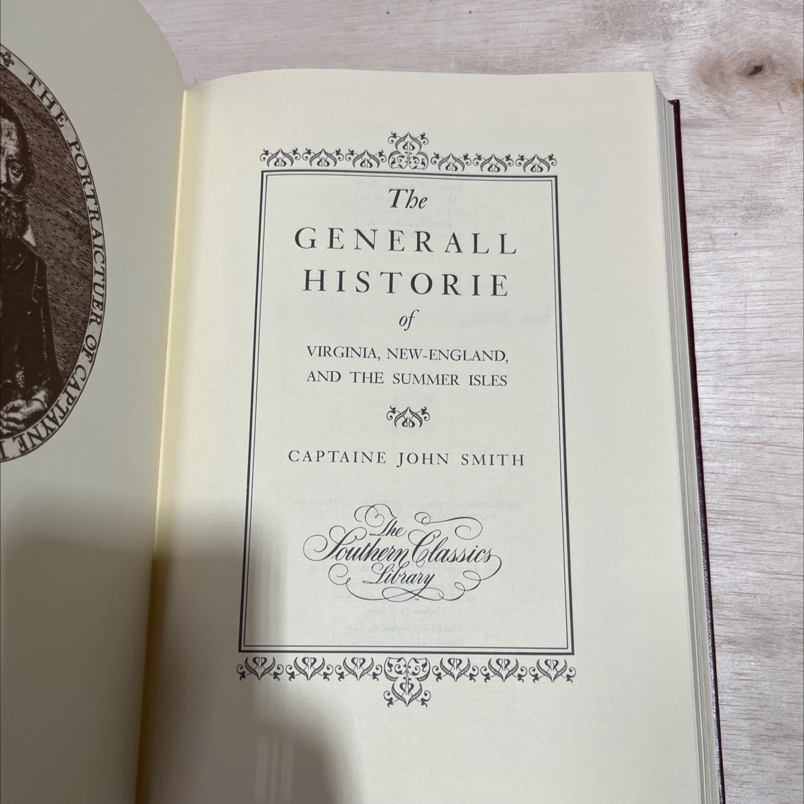 the generall historie of virginia, new-england, and the summer isles book, by captaine john smith, 1982 Leather image 2