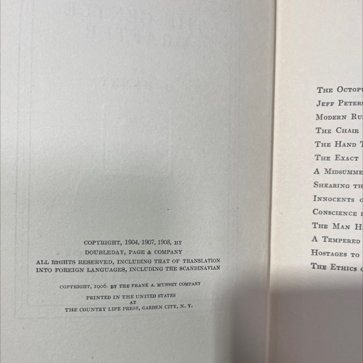 the gentle grafter book, by o. henry, 1922 Hardcover image 3