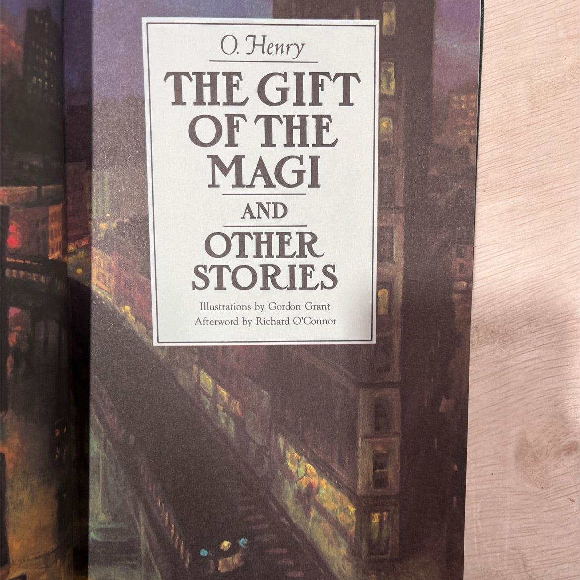 the gift of the magi and other stories book, by O. Henry, 1987 Leather image 2