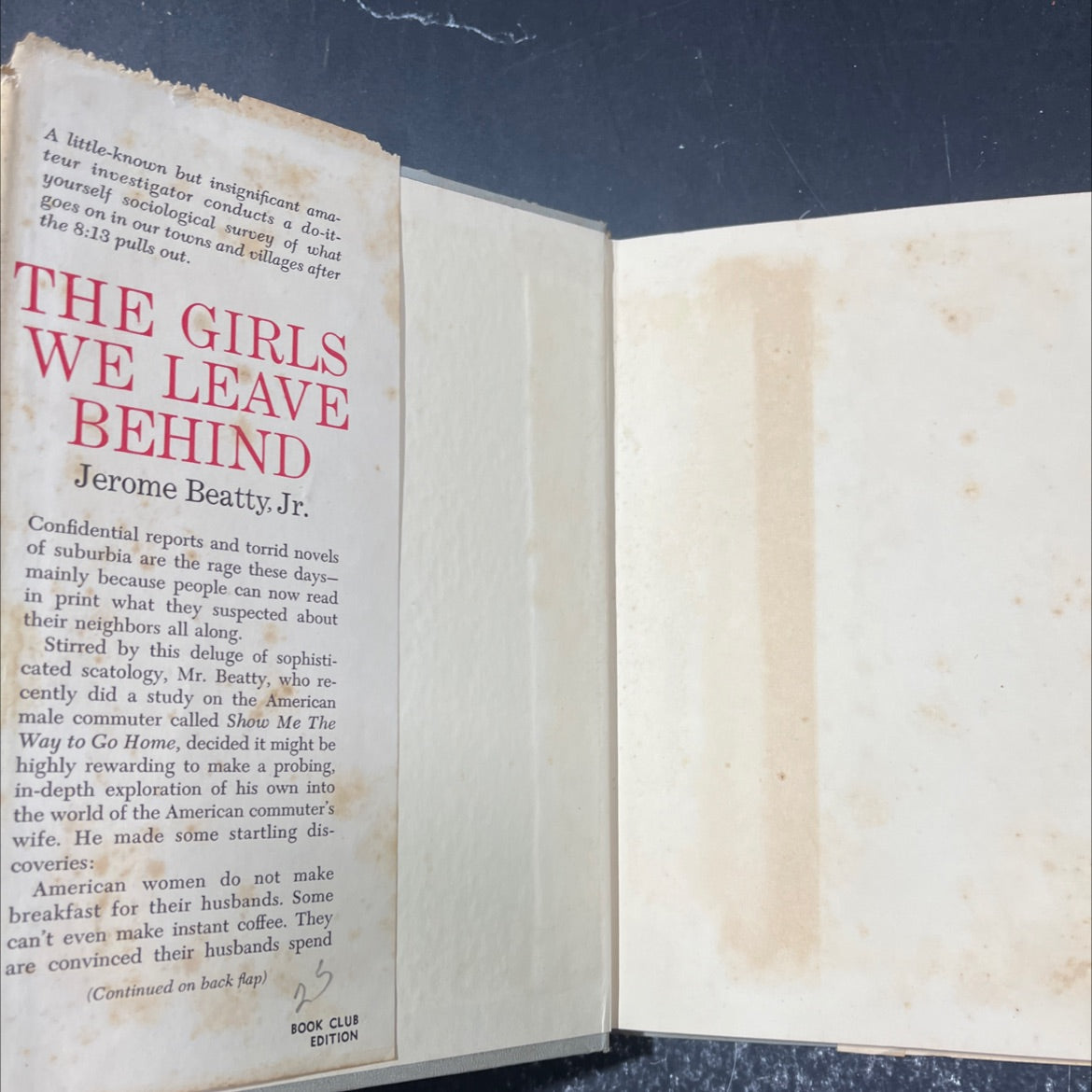 the girls we leave behind: a terribly scientific study of american women at home book, by jerome beatty, jr., 1963 image 4