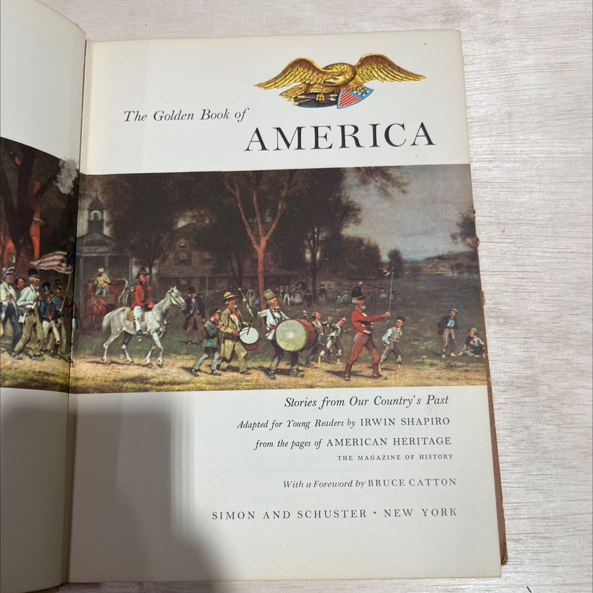 the golden book of america stories from our country's past adapted for young readers book, by irwin shapiro, 1957 image 2