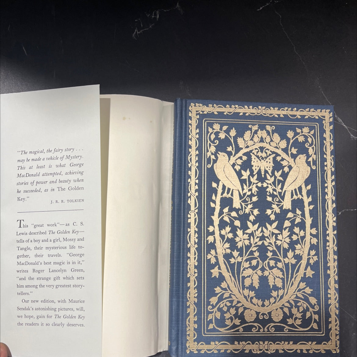the golden key book, by george macdonald, 1976 Hardcover image 4