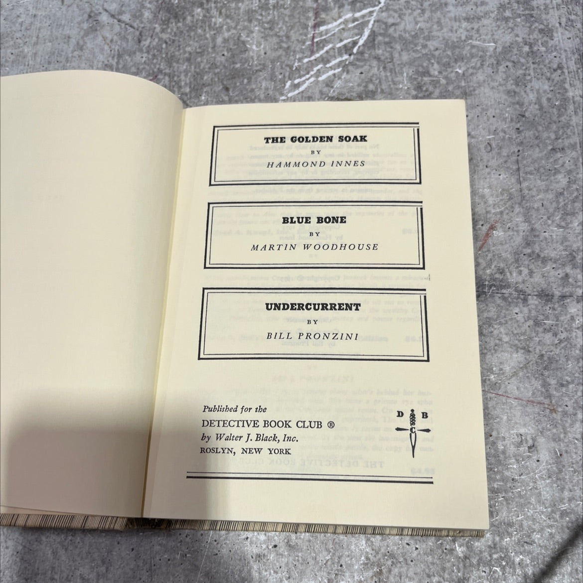the golden soak book, by hammond innes, 1973 Hardcover image 2