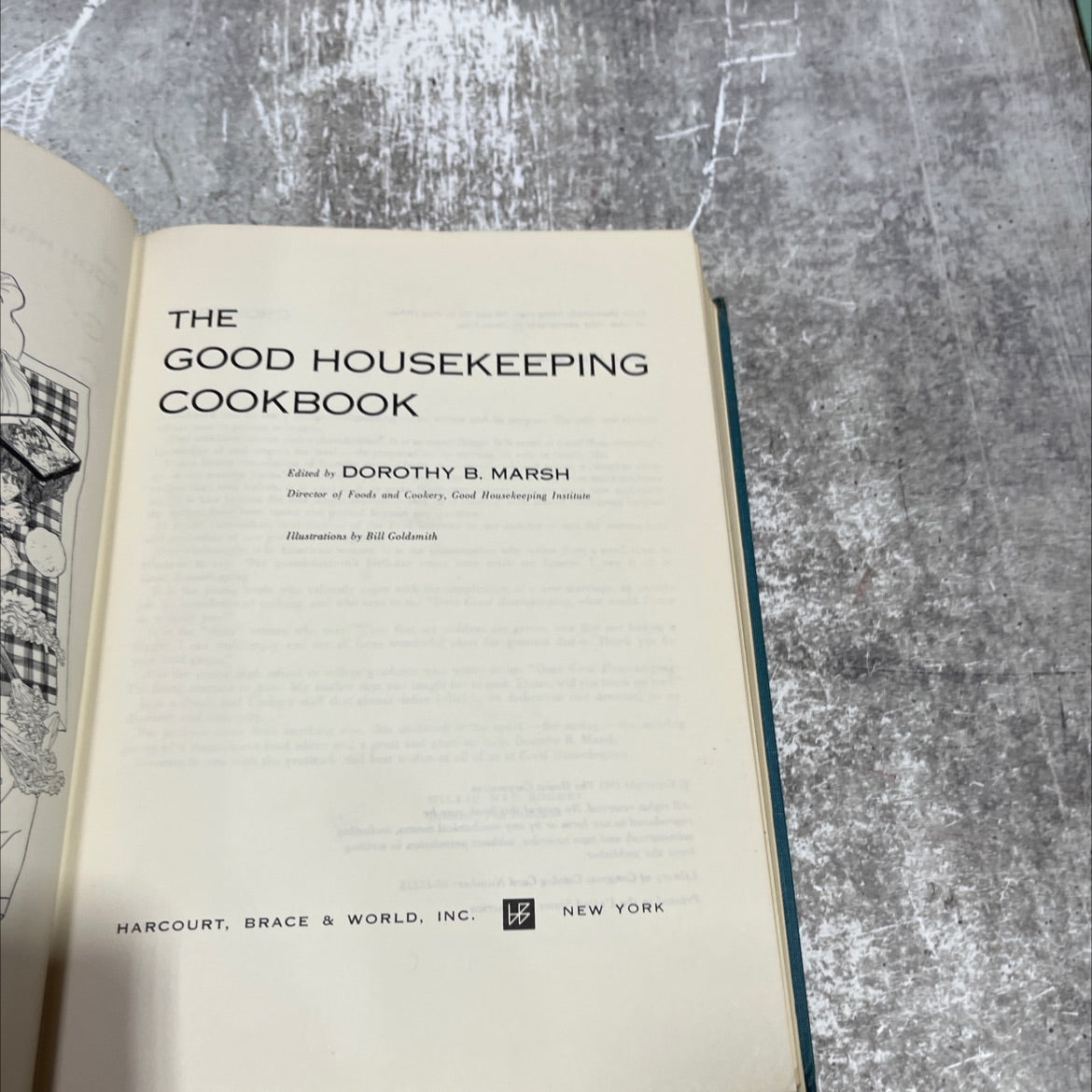 the good housekeeping cookbook book, by dorothy b. marsh, 1963 Hardcover image 2