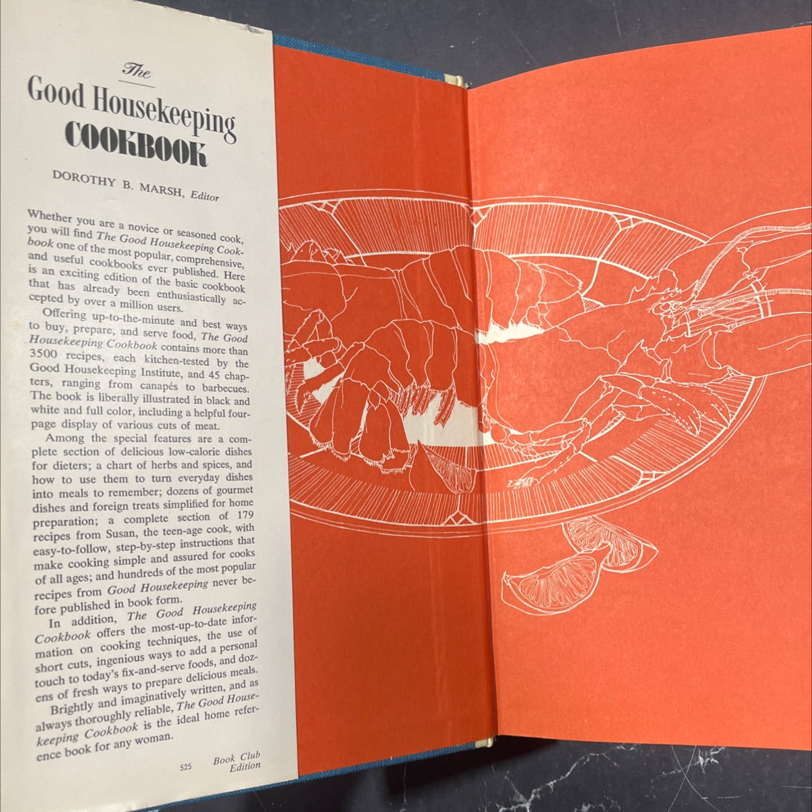 the good housekeeping cookbook book, by dorothy b. marsh, 1963 Hardcover image 4