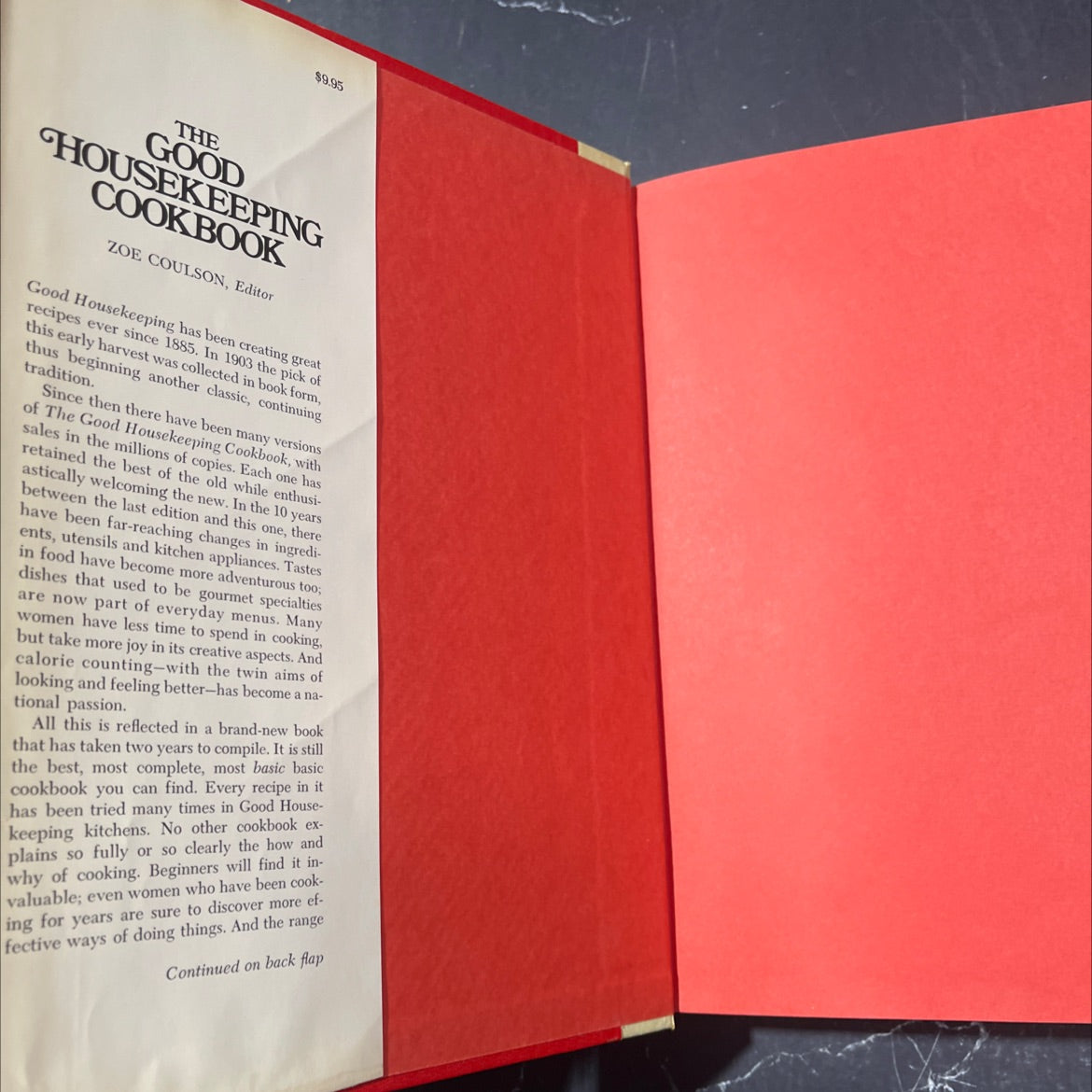 the good housekeeping cookbook book, by zoe coulson, 1973 Hardcover image 4